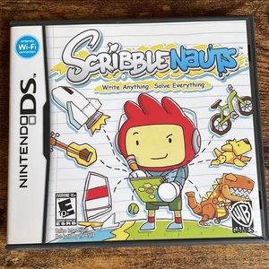 Scribblenauts for Nintendo DS game, original case and manual